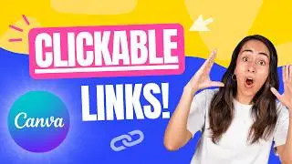 Add Hyperlinks in Canva Easily! | FREE | Mobile & Desktop