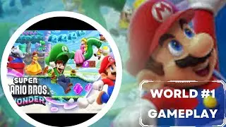 Super Mario Bros Wonder World 1- No Commentary Gameplay