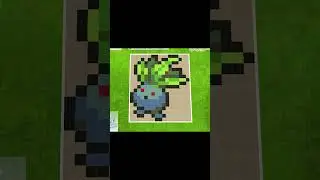 Oddish Pixel Art in The Sims 4 Using Floor Tiles! | Pok&eacute;mon Tile Build #sims4build