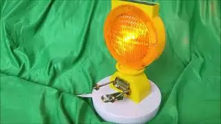 Solar Panel Safety Blinker Light, Solar Light Flashing Light, Signal Strobe Light LED