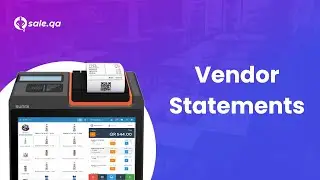 How to Take Vendor Statement in Cashier POS?