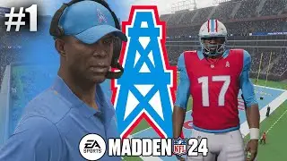 The Houston Oilers Return to the NFL in Madden 24 Franchise | Ep 1