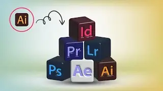 How To Make 3D Adobe Icons in Seconds in ADOBE ILLUSTRATOR