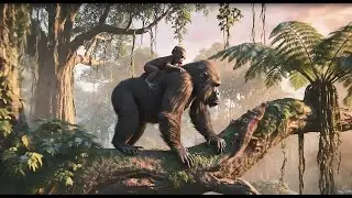 Giant Ape vs Ancient Predator | Skull Island&ndash;Style Jungle Battle