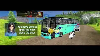 Real Bus Driving Game 🚍 | City to Village Road | Smooth Gameplay