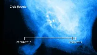 Crab Nebula Time Lapse
