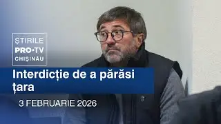 Stirile PROTV 03 FEBRUARIE (ORA 20:00)