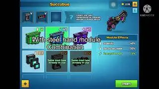 Pixel gun 3D modules combinations test part 2/2