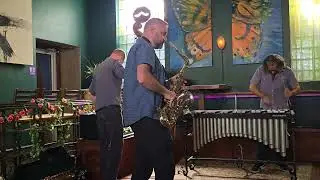 Bragmilwaukee 20250824 161001 Dave Rempis - saxes, Nate McBride - bass, Jason Adasiewicz - vibes