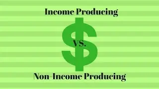 Income Producing Vs. Non-Income Producing Activities