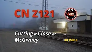 CN Z121 Cutting it Close at McGivney