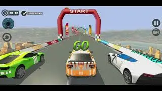 Impossible Stunt Car Tracks 3D - level 1 | Android Gameplay 4K |TOP BEST GAMES | 2021