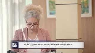 HEARTY CONGRATULATIONS FOR DEMERARA BANK