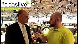#claaslive | Thomas B&ouml;ck, CEO CLAAS Group, in interview at the Agritechnica 2019.