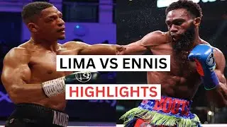 Jaron Ennis vs Uisma Lima Highlights & Knockouts