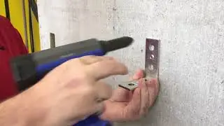 Демонстрация использования заклепочного крепления SFS на структурной панели USG