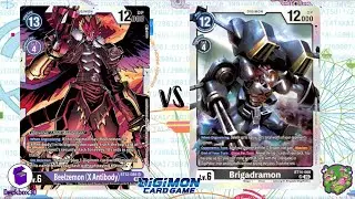 DIGIMON TCG: Beelzemon X (Purple) vs D-Brigade (Black)