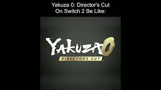 Yakuza 0 Director's Cut On Switch Be Like #yakuza #likeadragon