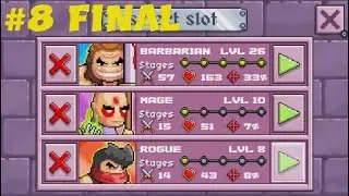 Let's play Devious Dungeon 2 #8 Final: Try the Mage and Rogue for 1 chapter.