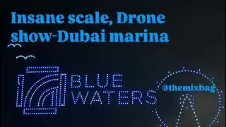 &ldquo;The sky is our canvas&rdquo; Blue waters Drone show
