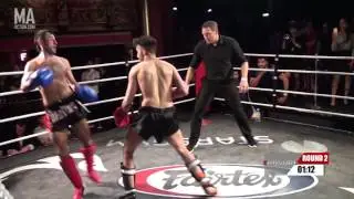 XFS III 23/6/13 fight 7 Gustavo Onida Stars Gym  V Gopal Bolina Akaal Muay Thai