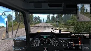 American Truck Simulator - Oregon - Coos Bay to Newport | Gameplay (PC HD) [1080p60FPS]