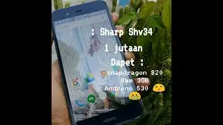 unboxing sharp shv34 Au . Hape murah snapdragon 820