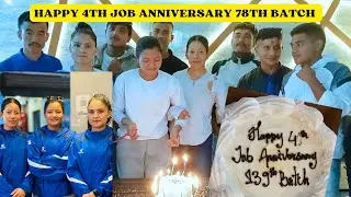 HAPPY 4TH JOB ANNIVERSARY 78TH BATCH ।। HERE DHANKUTA TOLI ..AT BHEDETAR 🤟🤟