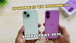 iPhone 16 vs 15 Speed Test 🔥| A18 vs A16 bionic chip (Hindi)