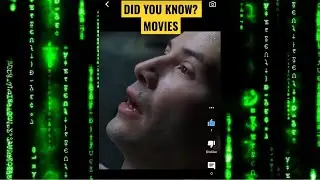 Did You Know Movies? The Matrix #DidYouKnow #Movies #Shorts #YouTubeShorts #MovieGeek