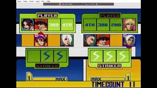 Fightcade FBNeo &bull; The King of Fighters 2001 -- AKIRA2000 vs Jorivi test -- 11/21/2021