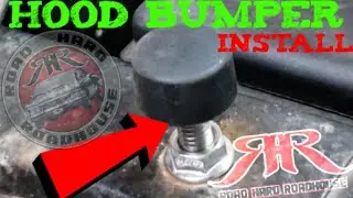 CLASSIC CAR HOOD BUMPER STOPPER INSTALL @RoadHardRoadhouse