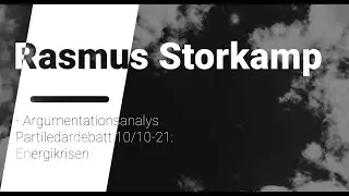 Retorisk Analys: Debatt Om Energikrisen Hettar Till