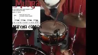 marcha camión MURGA - Ritmo para practica - Batería sola