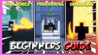 Fire Force Reignition Best Beginners Guide! (How To Level Up Fast,Free Rerolls,Codes,Etc)