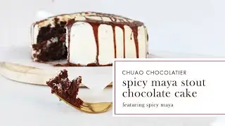 Spicy Maya Stout Chocolate Cake