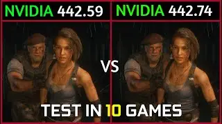 Nvidia Drivers 442.59 Vs 442.74 Test in 10 Games