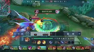Mobile legend Bang Bang practicing fanny Day 14th on my smurf account 