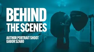 Behind the Scenes: Author Portrait Shoot with Gabor Szabo