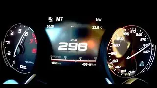 Alfa Romeo Giulia Quadrifoglio 510hp Bi-Turbo Ferrari inspired V6 0-298 kph - Race mode