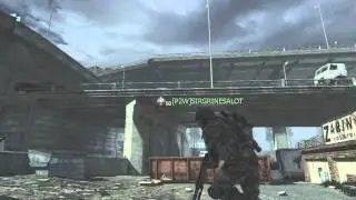 Throwing Knife trick shot mw3