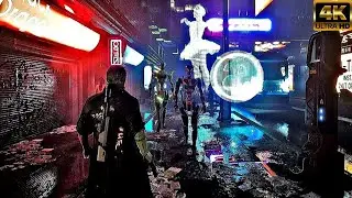 VIGILANCE 2099: UNREAL ENGİNE 5 GAMEPLAY SHOWCASE | CYBERPUNK STYLE OPEN WORLD ACTİON RPG (4K 60FPS)