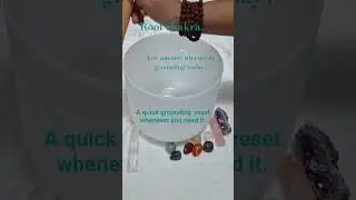 #grounding energy #soundhealing #Crystal singing bowl