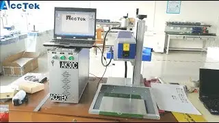 30W CO2 laser marking machine with USA Synrad metal tube