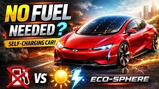 What If Your Car Never Needed Fuel Again?  #EcoSphere #FutureCar #SelfChargingCar #GreenEnergy 
