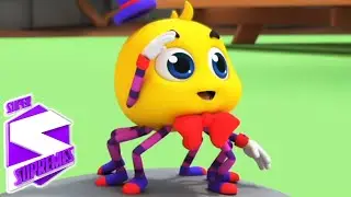 Incy Wincy Spinne 🕷️ | Kinderreime für Kinder | Zeichentricklied