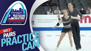 Practice Cam: Pairs | DAY 2 | 2026 Prevagen U.S. Figure Skating Championships