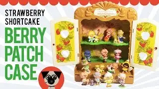 Strawberry Shortcake Berry Patch Case & Miniatures | Vintage 1980s  toys | Throwback Thursday