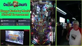 Mark A's Birthday Pinball Tournament @ Cactus Jack's - Oklahoma City