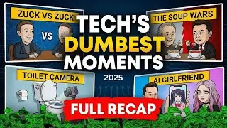 8 Tech's Dumbest Moments of 2025 (The Toilet Camera is INSANE)